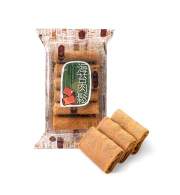 Phoenix Rolls with Pork Floss and Seaweed (6pcs)