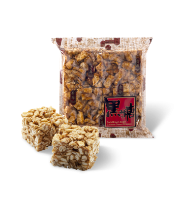 Dark Brown Sugar Chinese Sweet Crispies (4pcs)