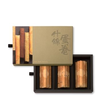 Actual Product - Assorted Eggrolls Gift Box (18pcs)