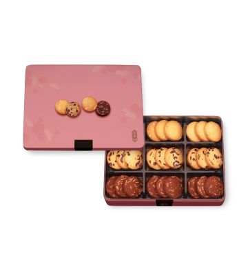 Actual Product – Assorted Cookies Gift Box (27pcs)