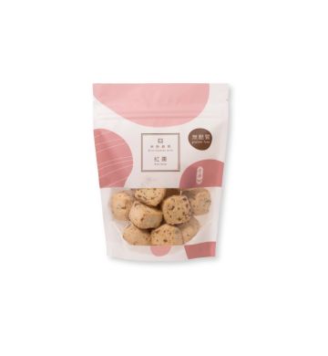Rice Cookies with Red Dates 