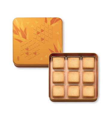 Actual Product – Pineapple Shortcake Gift Box (9 pcs)
