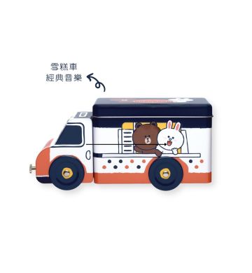 LINE FRIENDS 雪糕车造型音乐礼盒