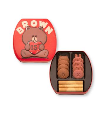 LINE FRIENDS with KEE WAH BAKERY 15週年什錦小食禮盒