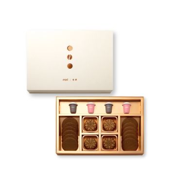 Actual Product - Kee Wah x noc Coffee Mooncake Assorted Gift Box