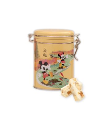 迪士尼米奇米妮节气系列小食礼盒(立秋) 蜂蜜柚子鸟结糖(10粒)