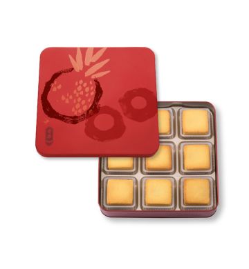 Pineapple Shortcakes Gift Box (9pcs)