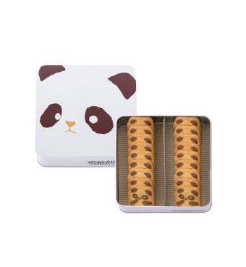 熊猫曲奇铁罐礼盒