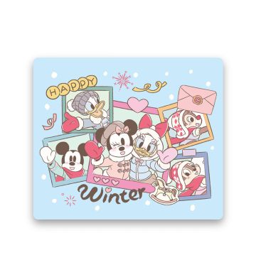 迪士尼米奇與好友系列冬日毛氈