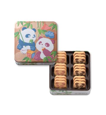 Assorted Panda Baby Cookies Gift Box (18pcs)