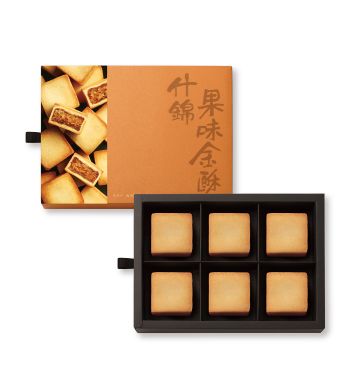 現貨 - 什錦果味金酥禮盒 (6個裝)