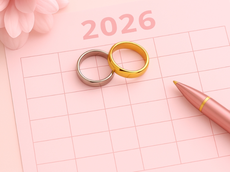 【2026 結婚吉日懶人包】新人必讀結婚好日子（附訂嫁喜禮餅及餅卡攻略）