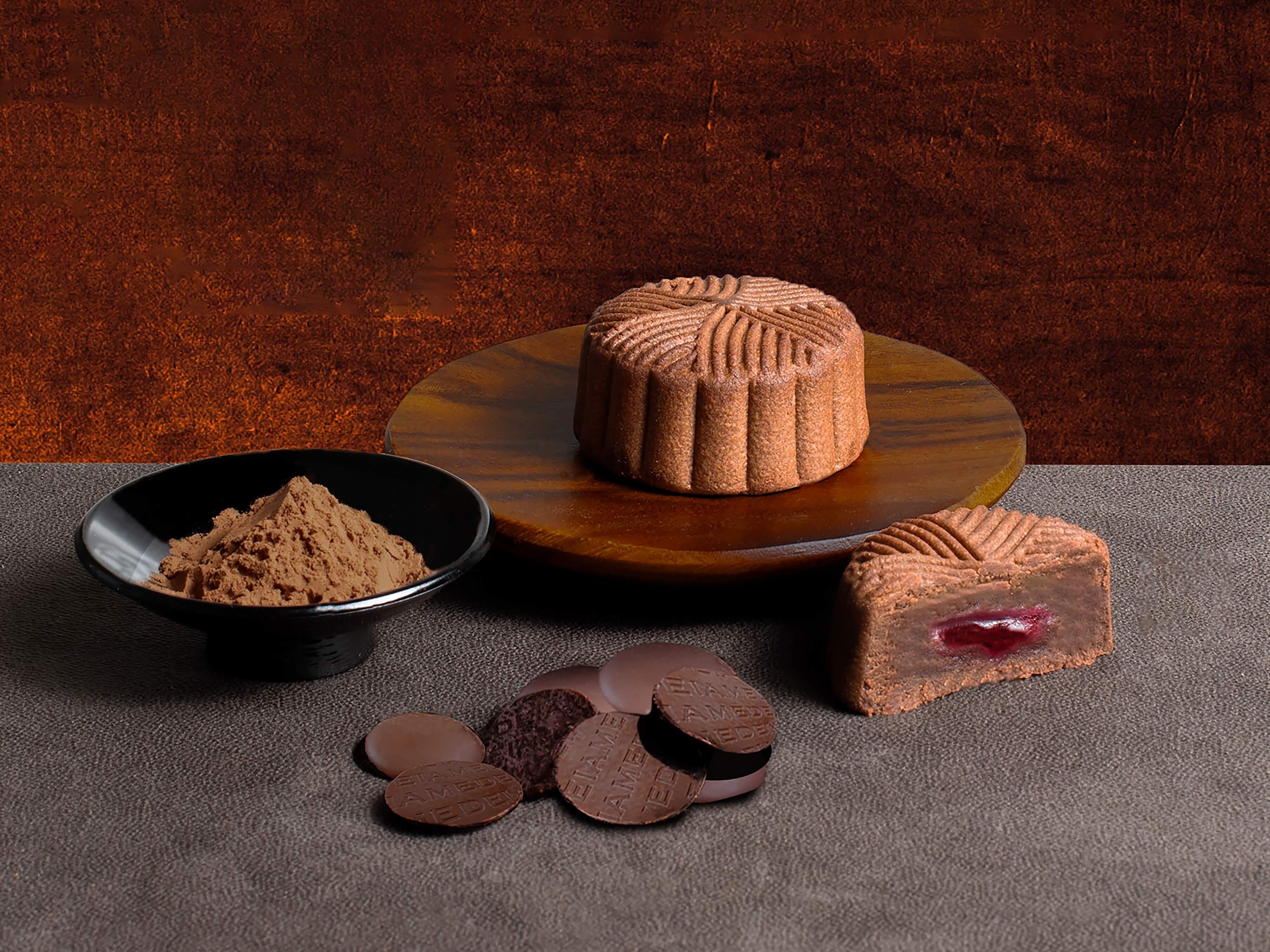 Kee Wah Bakery's 2023 Limited Edition Mid-Autumn Mooncakes—AMEDEI Assorted Chocolate Mooncake Gift Box 